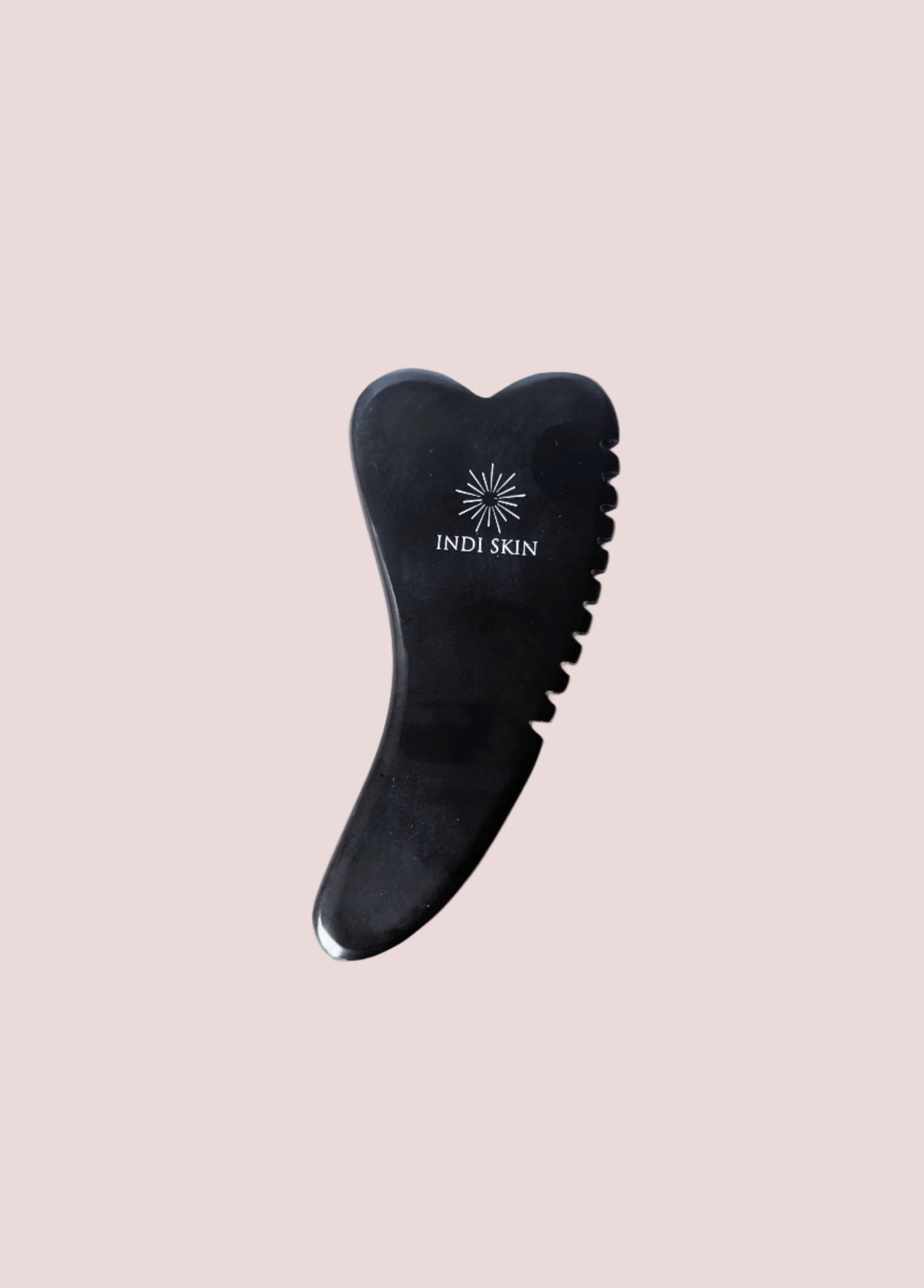 Bian Stone Heart Gua Sha - Facial Circulation