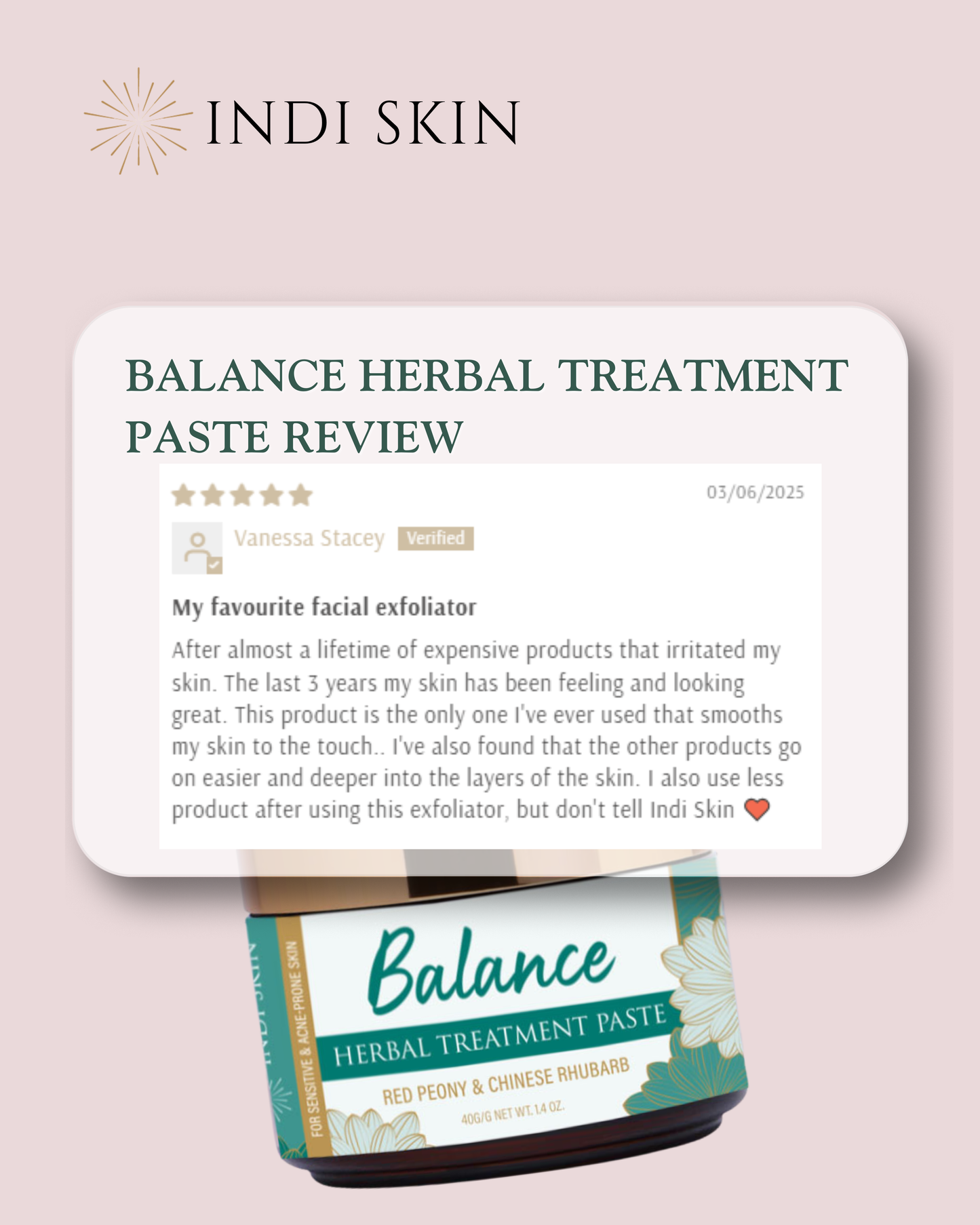 Balance Herbal Treatment Paste (Exfoliating)