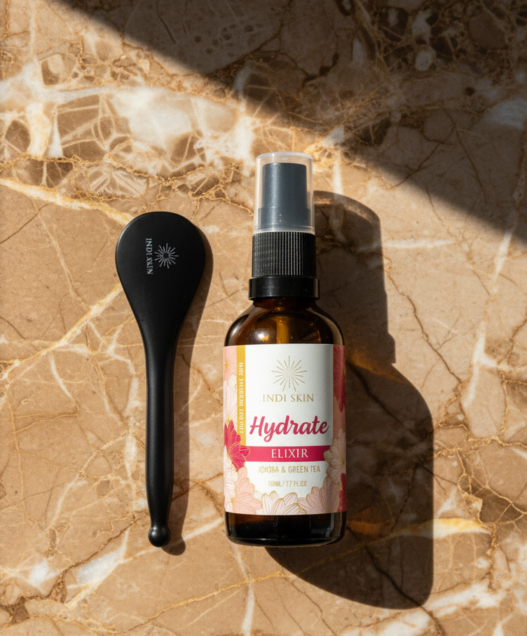 Hydrate Elixir + Gua Sha Spoon Pack