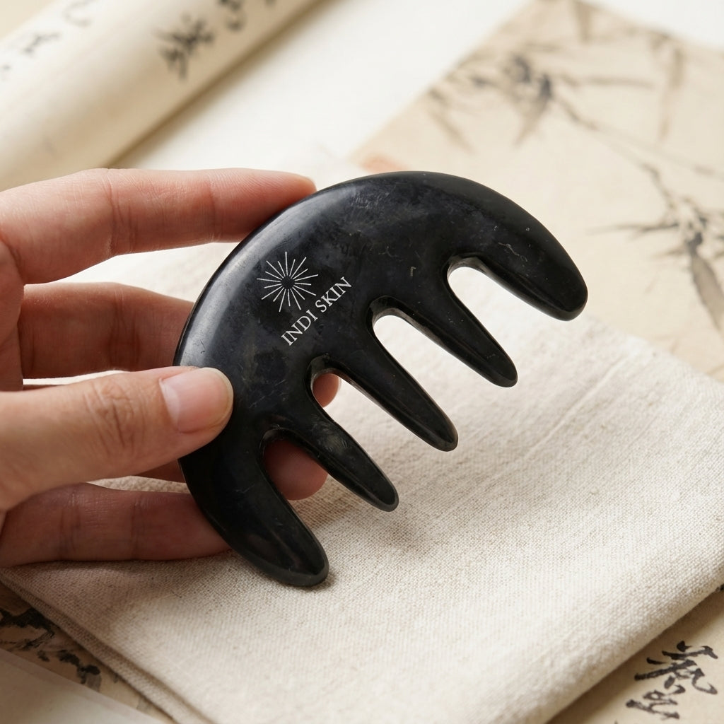 You will be generating high-quality product photos for an online stores product page. The product images should closely match the original products.
      Here is the prompt (IMPORTANT!): """In a minimalist, modern aesthetic scene, showcase the Bian Stone 