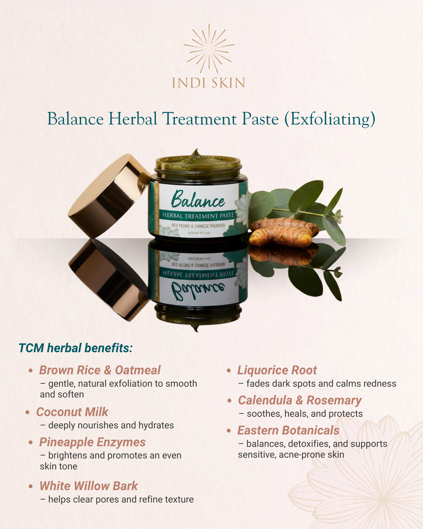 Balance Herbal Treatment Paste (Exfoliating)